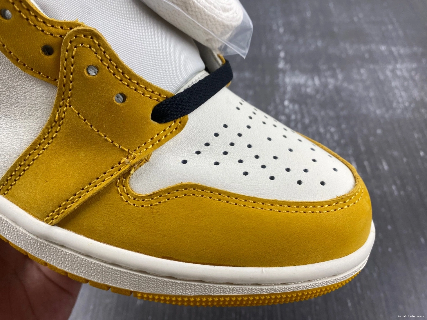 “Yellow Jordan DZ5485-701 Ochre” 1 High OG Air 0524